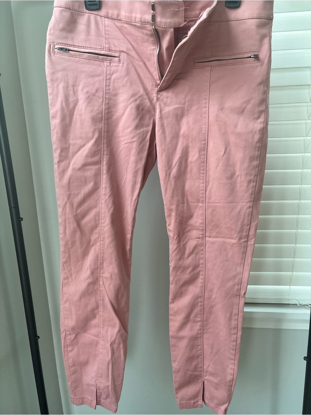 LOFT Slim Stretch Skinny Jeans in Dusty Pink